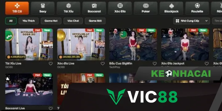 Vic88 - Nhà cái cá cược thể thao uy tín số 1 tại Việt Nam
